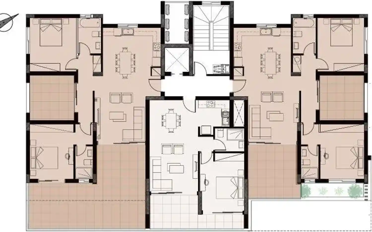 La Residenza floor plan 2