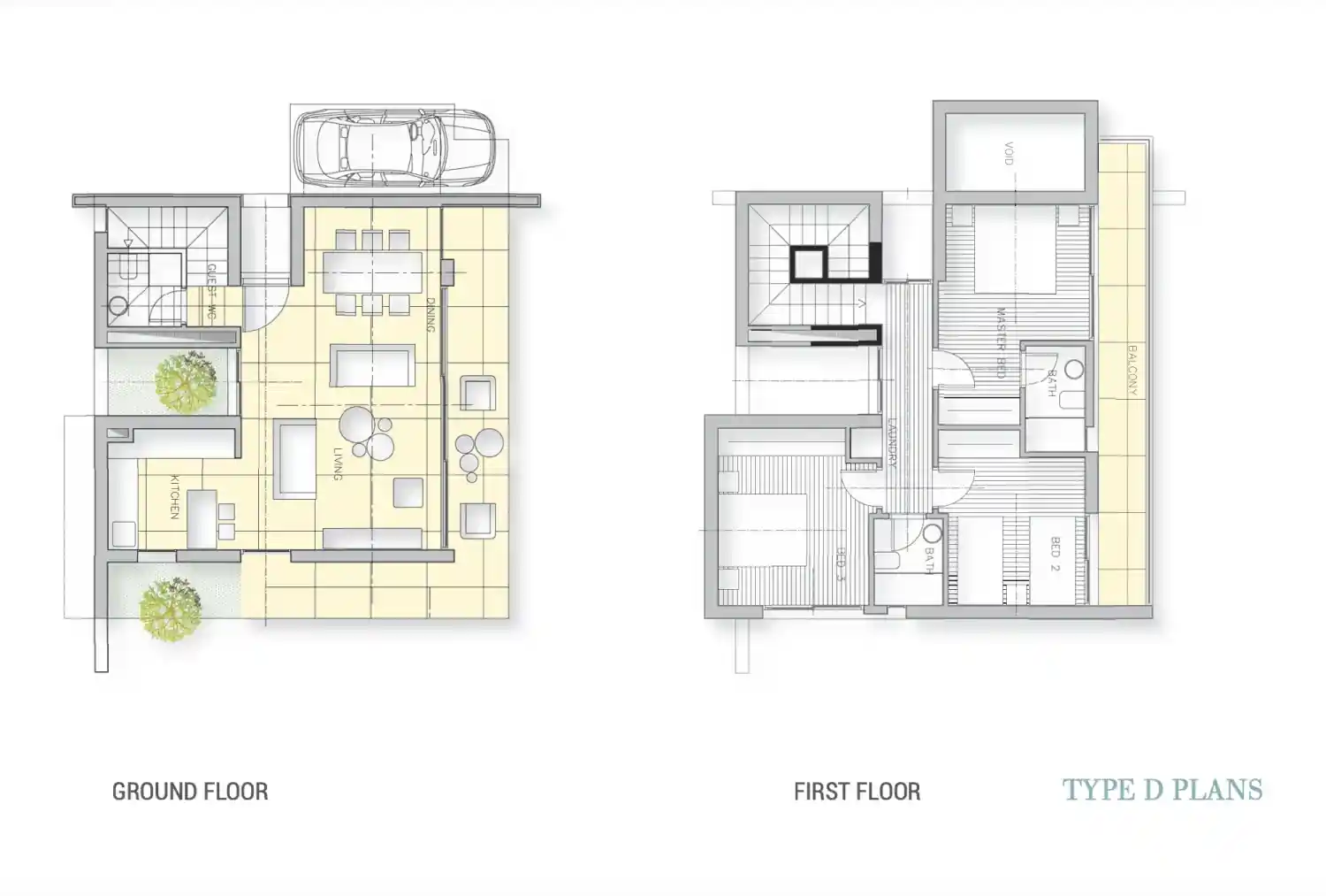 Rzut projektu Sea Blanc Residences 2