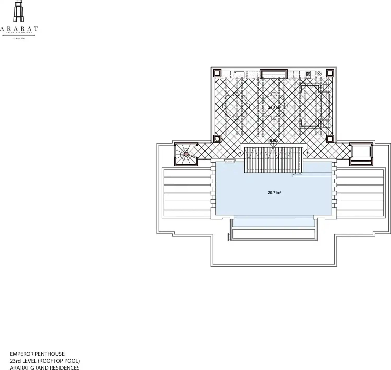 Rzut projektu ARARAT Grand Residences 7