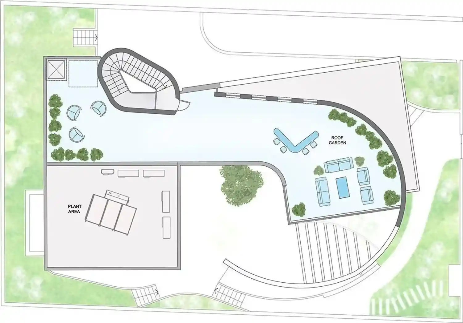 Rzut projektu Casa Futura 1