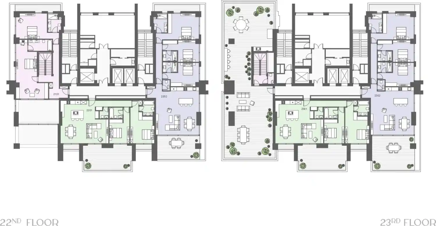 Dream Tower floor plan 7
