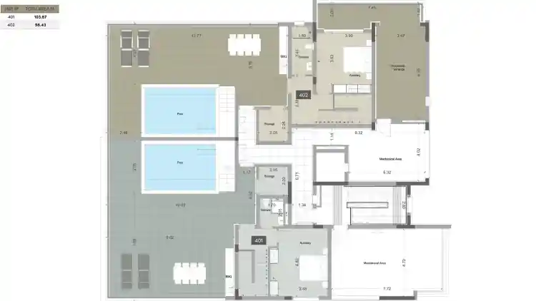 План этажа 1