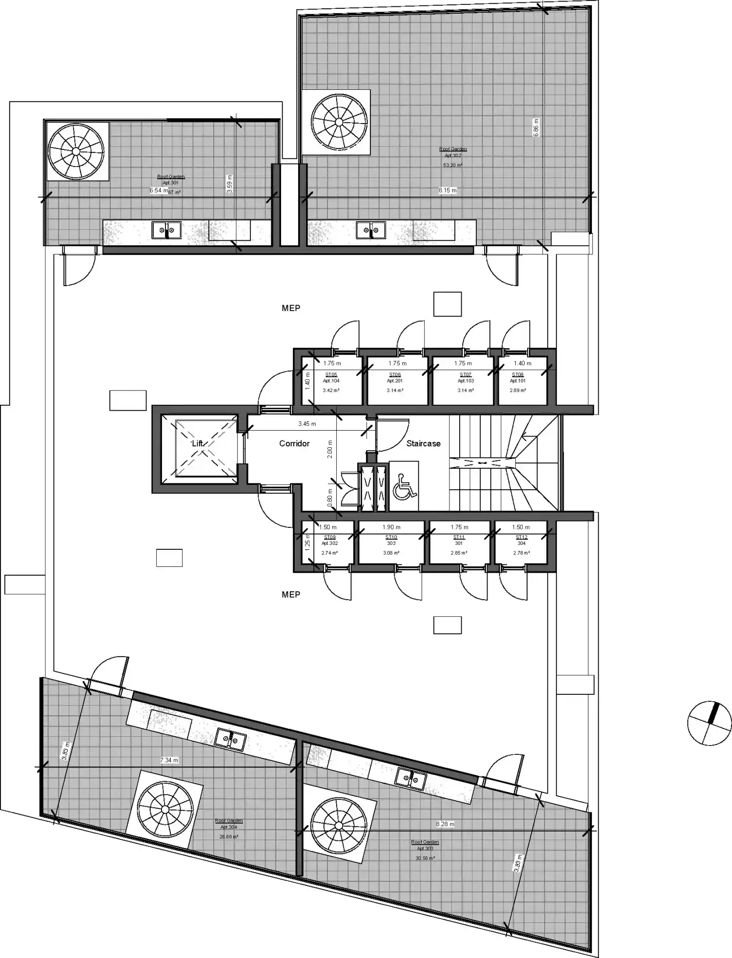 Планировка проекта [ACHILLEAS] Mesa Geitonia Off Plan 5