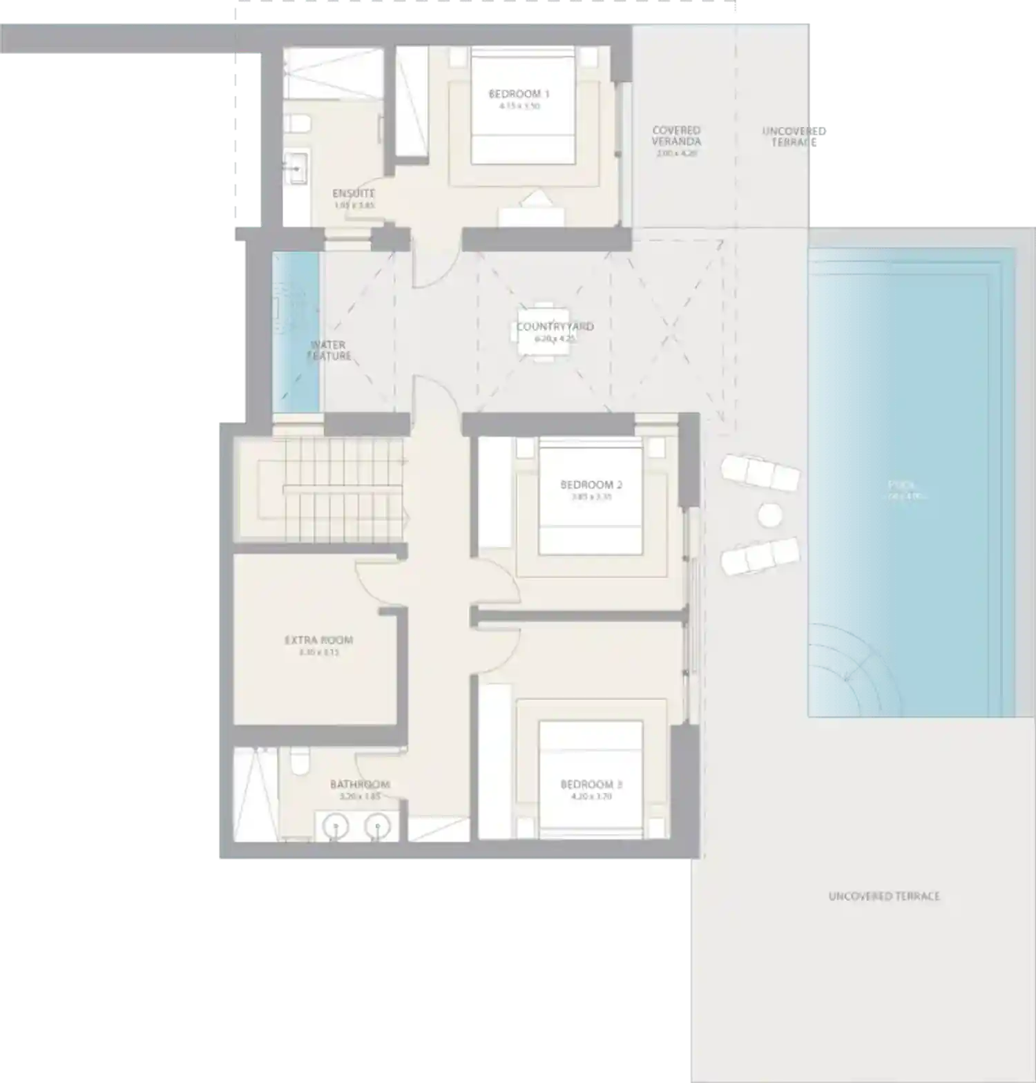 Minthis Residences նախագծի հատակագիծ 4