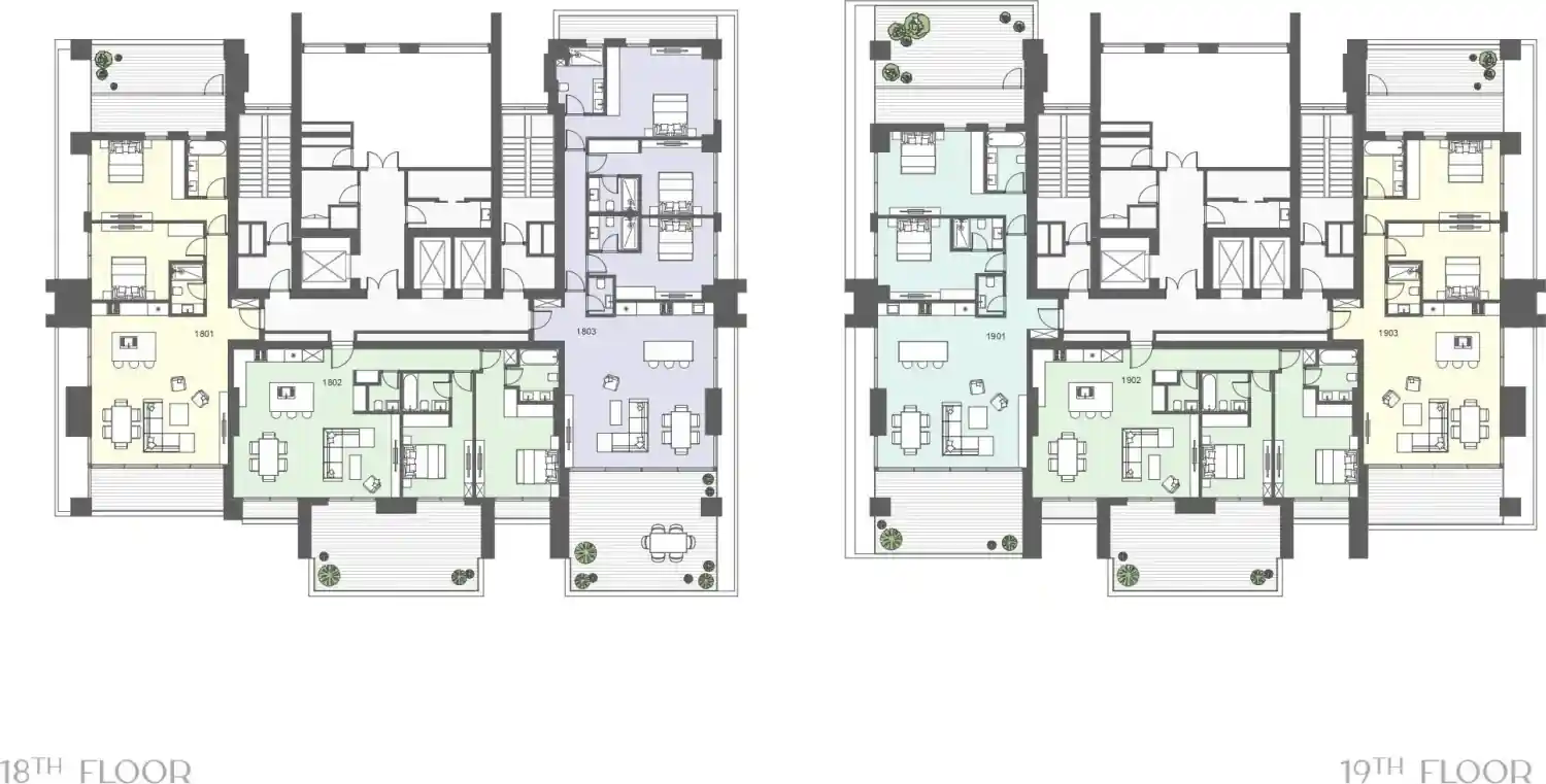 Dream Tower floor plan 9