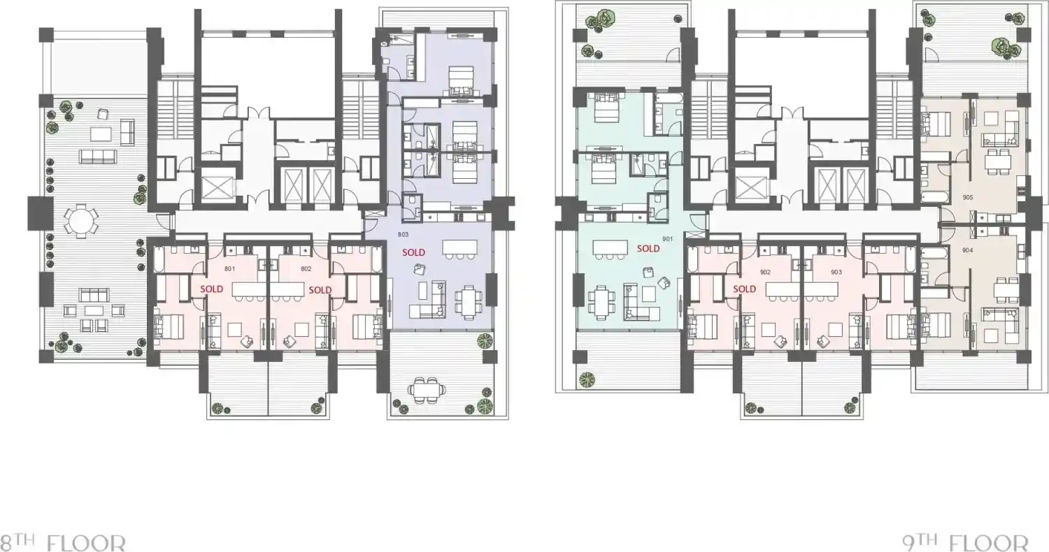 Dream Tower floor plan 6