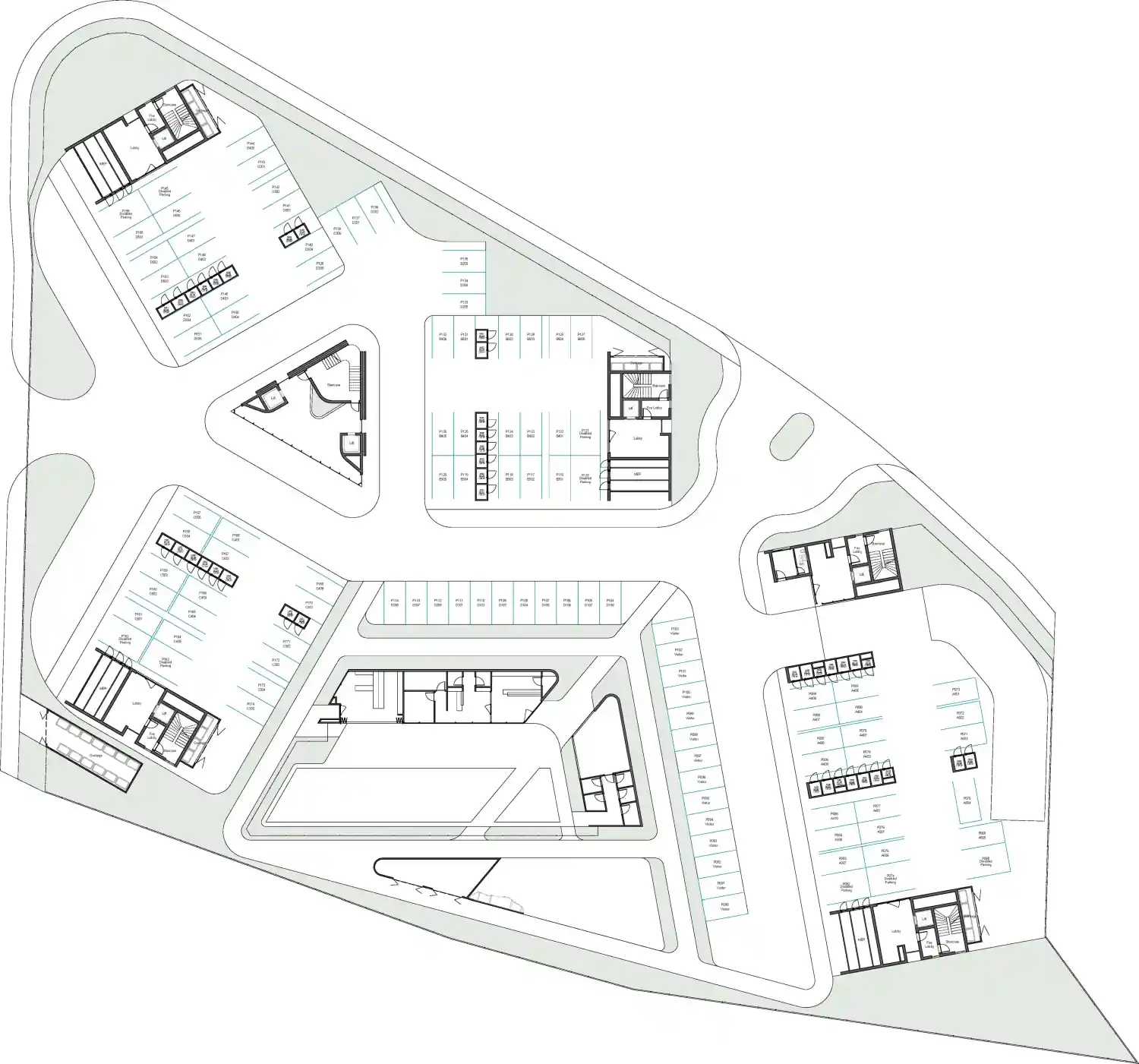 Rzut projektu [ ALMARE ] Polemidia Off Plan 2