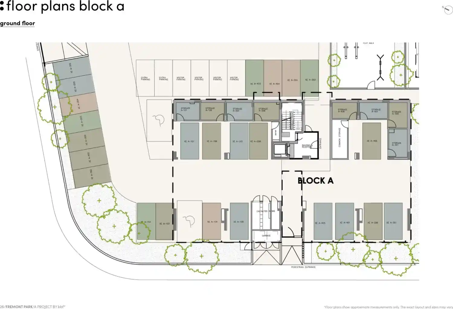 Rzut projektu Fremont park 23