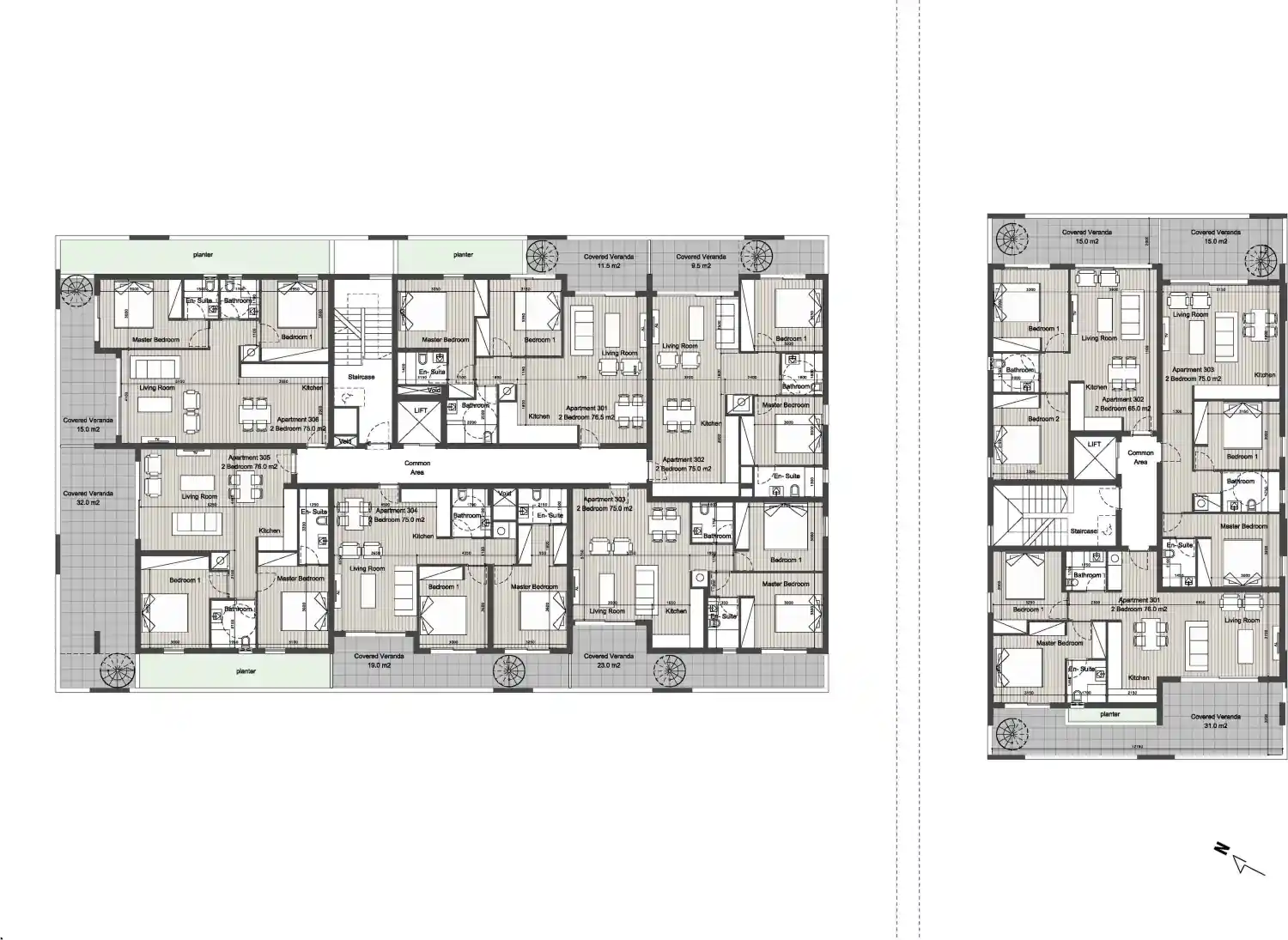 Rzut projektu [NAYA] Residences Agios Athanasios Off Plan 4