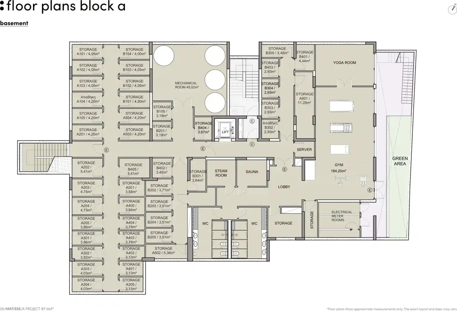 Κάτοψη του έργου Matisse Residence  12