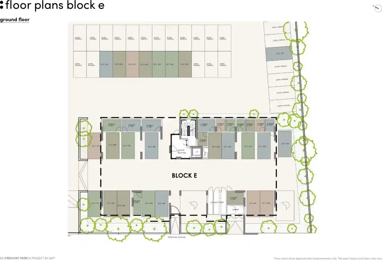 Rzut projektu Fremont park 31