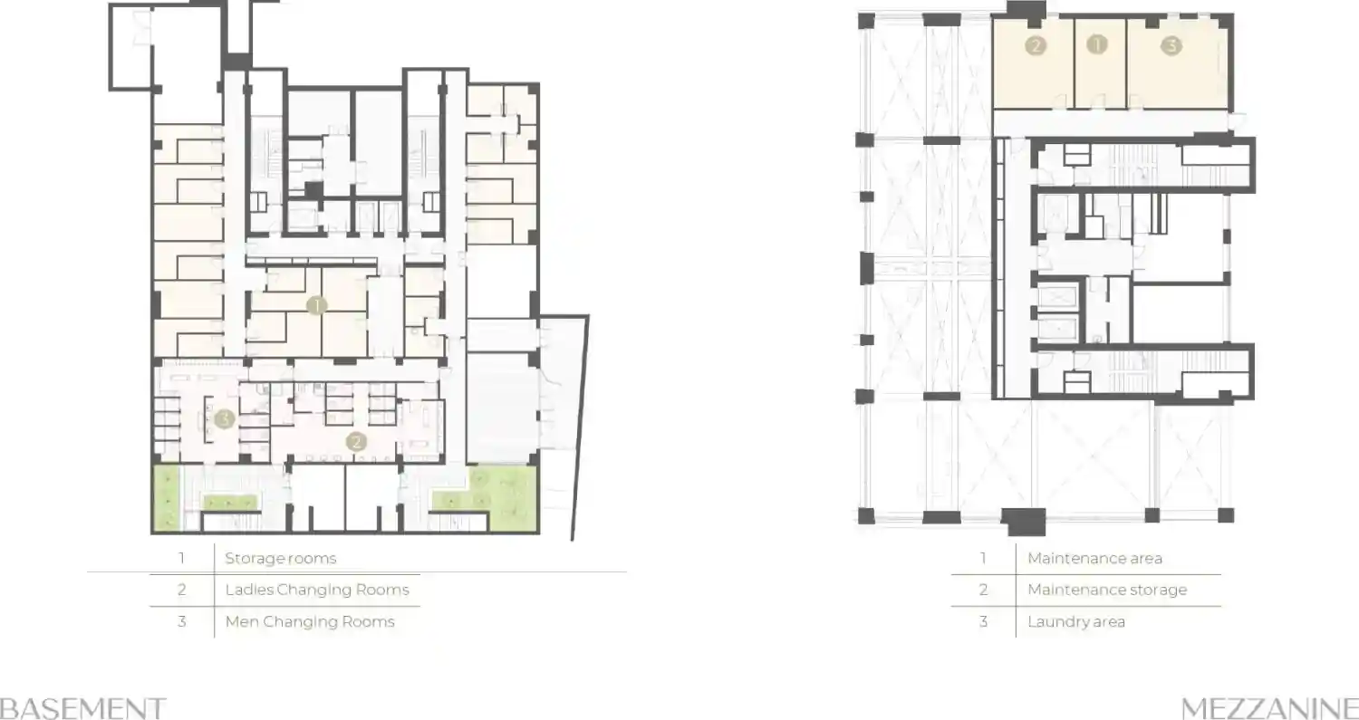 Dream Tower floor plan 1