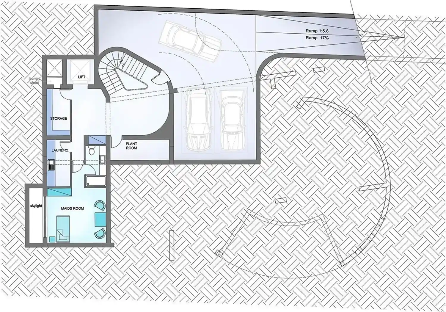 Rzut projektu Casa Futura 3