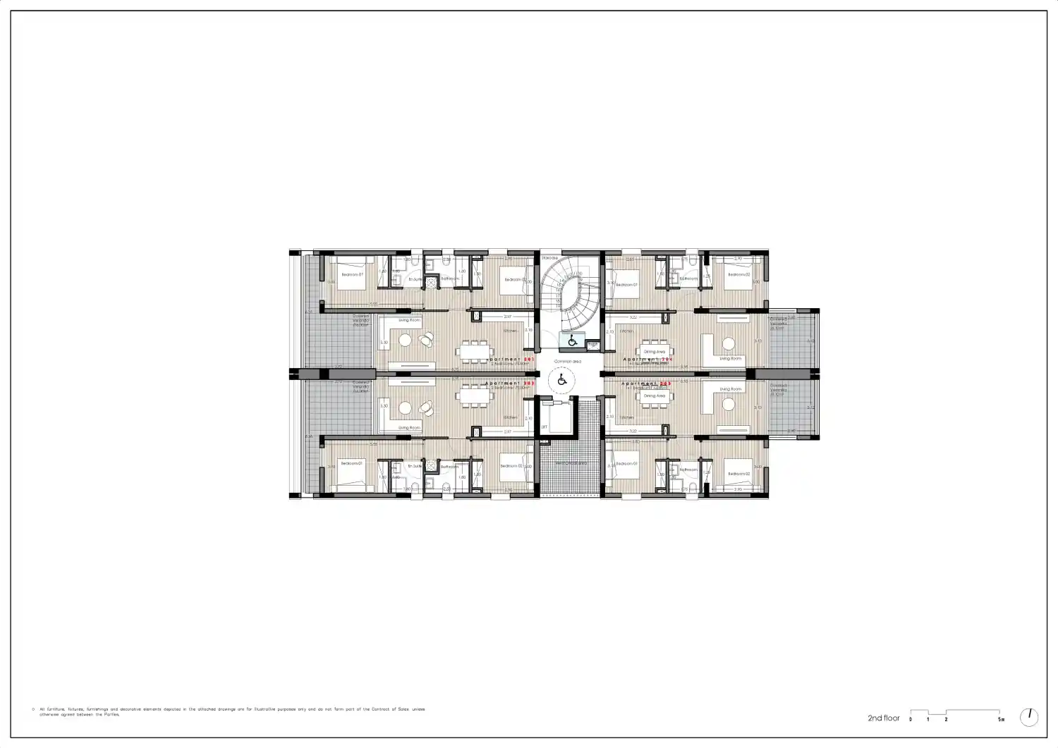 [DELOMA] Residences Agios Athanasios Off Plan նախագծի հատակագիծ 3