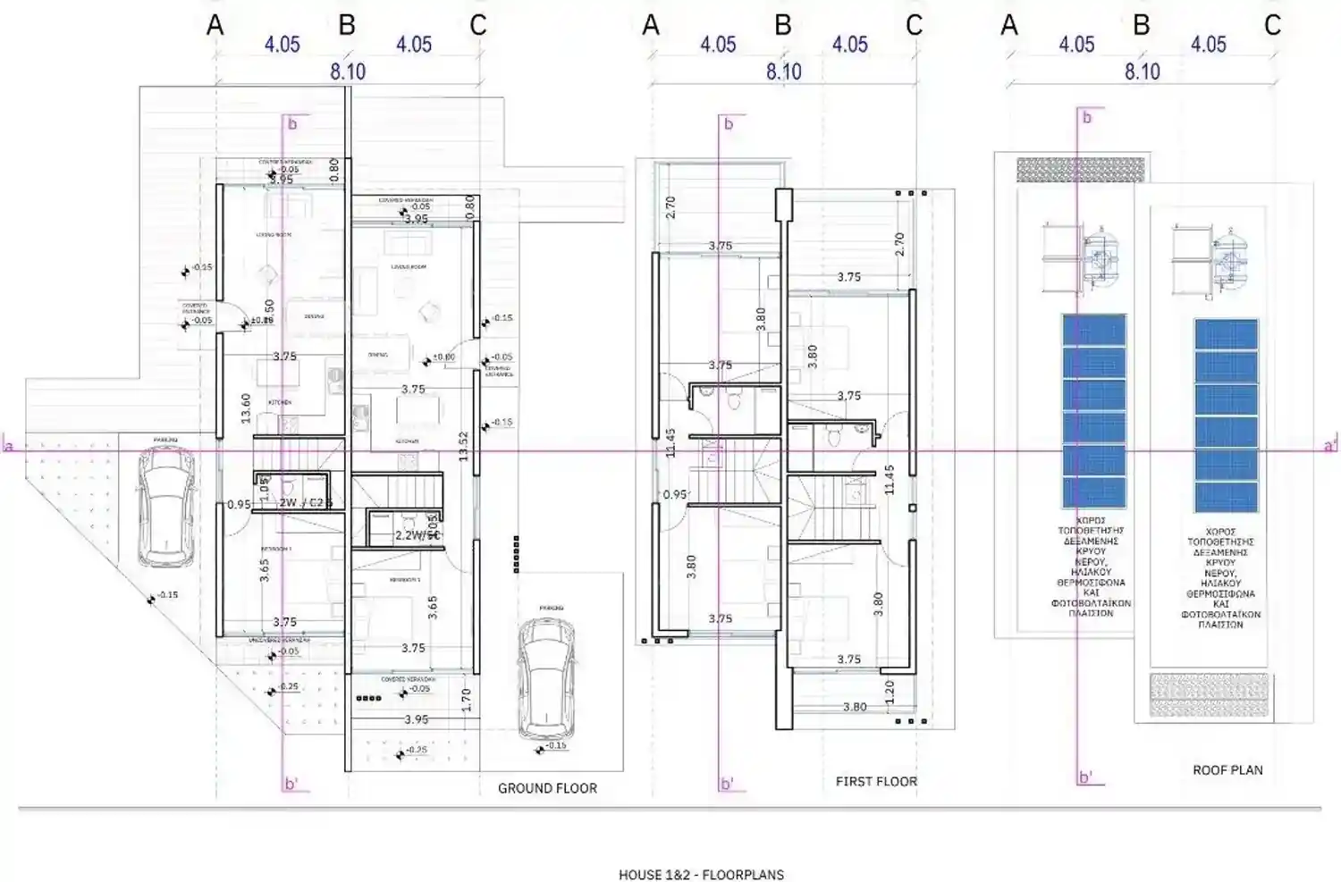 Планировка проекта LIBRA Townhouses 3