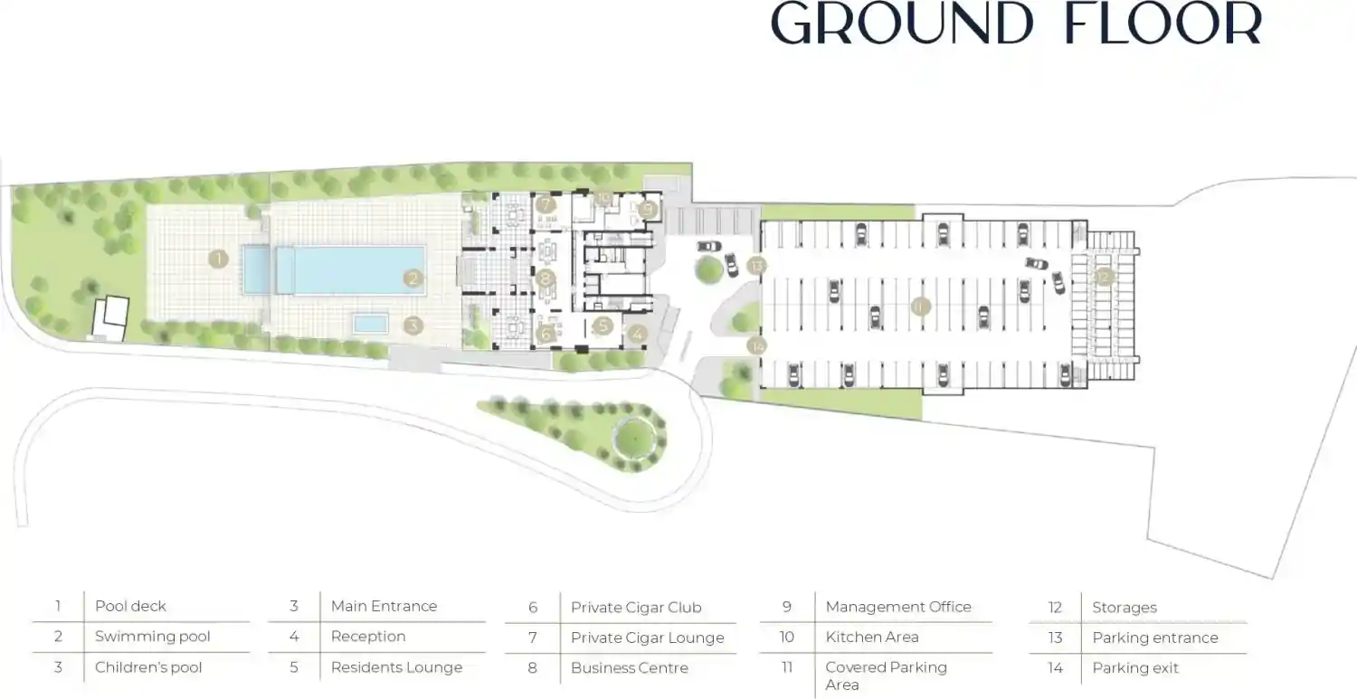 Dream Tower floor plan 3