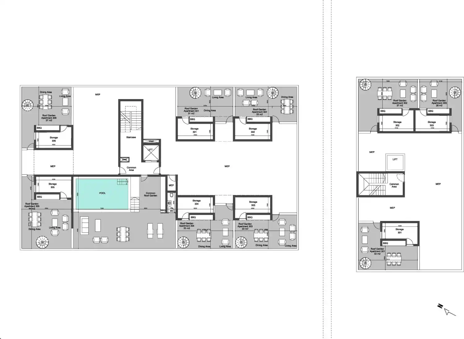 Rzut projektu [NAYA] Residences Agios Athanasios Off Plan 5