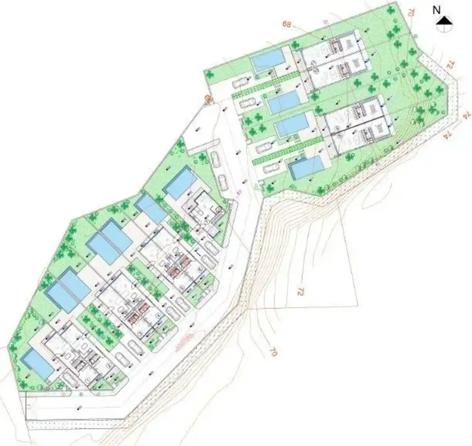 Планировка проекта LIBRA Townhouses 2