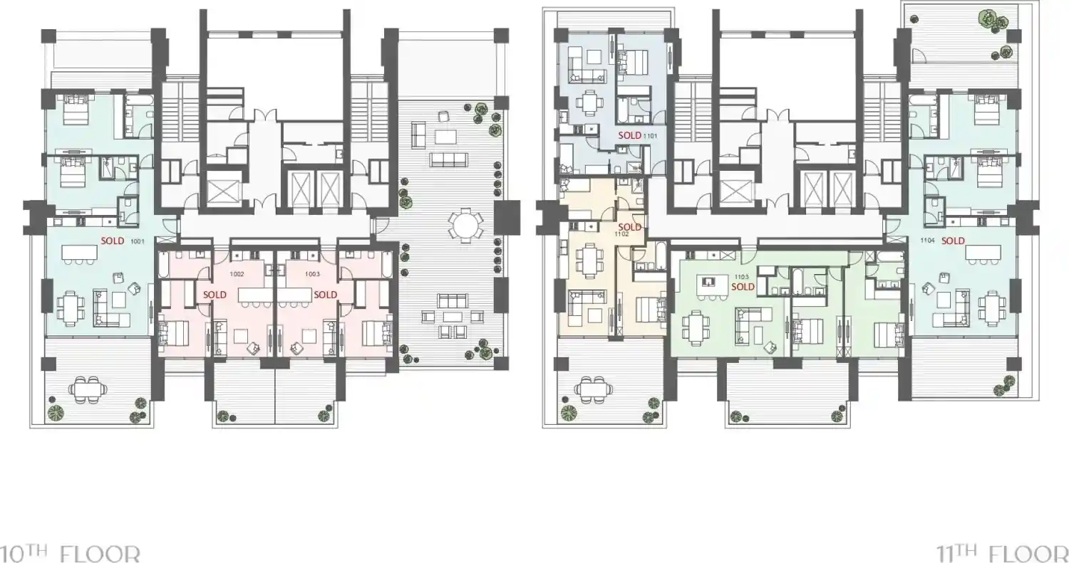Dream Tower floor plan 11
