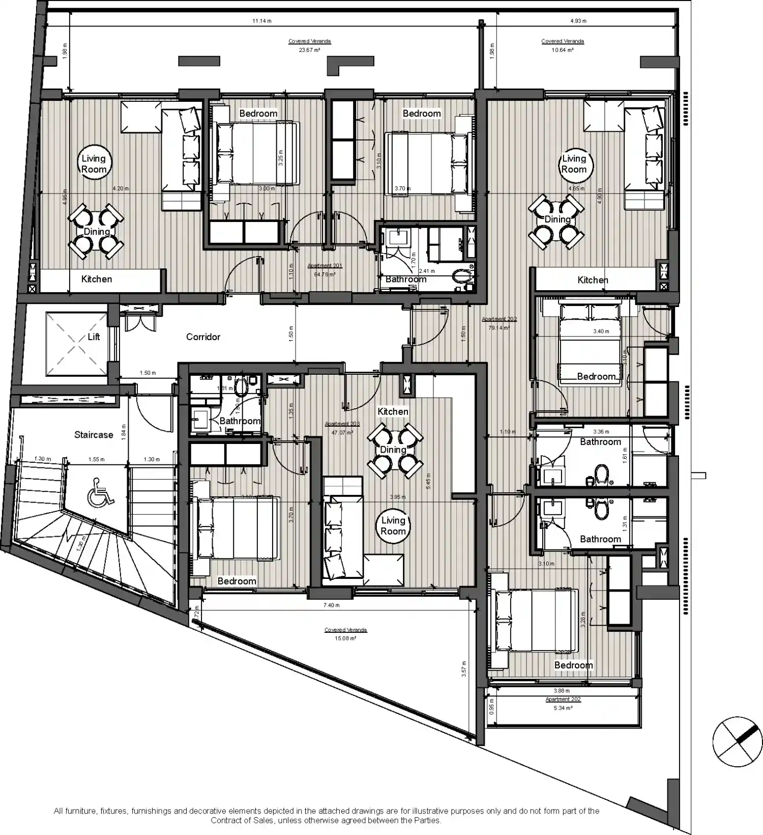Rzut projektu [SOLEA] Residences Katholiki Off Plan 3