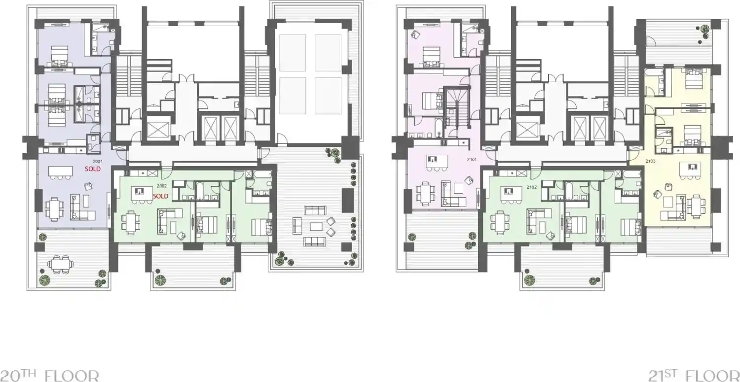 Dream Tower floor plan 4