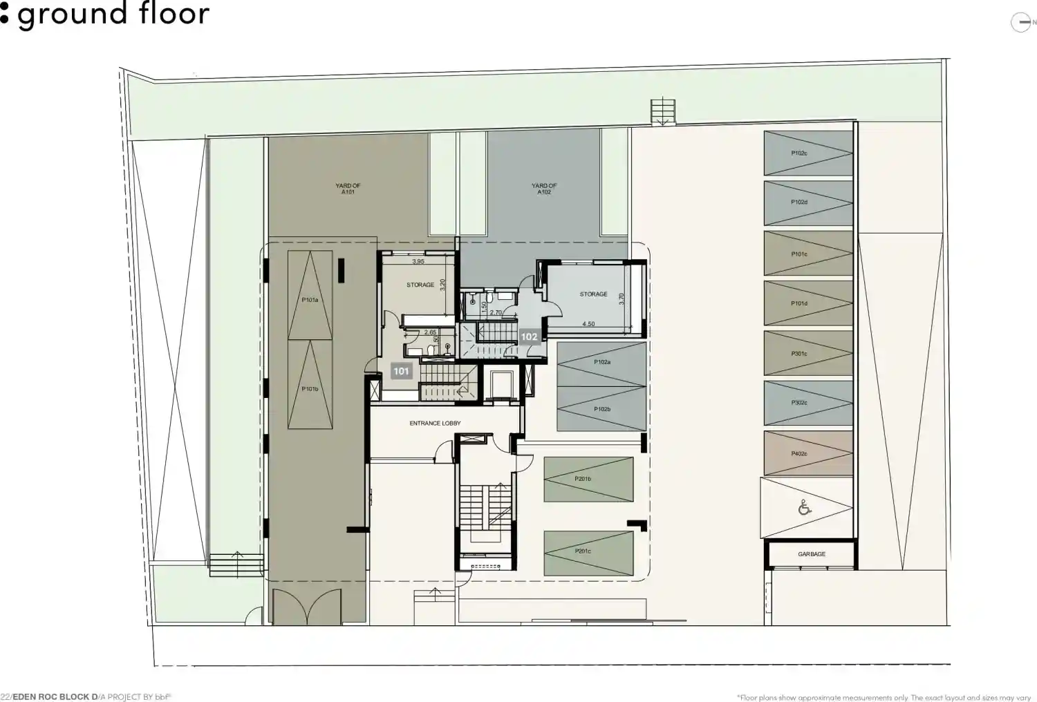 Rzut projektu Eden Roc 4
