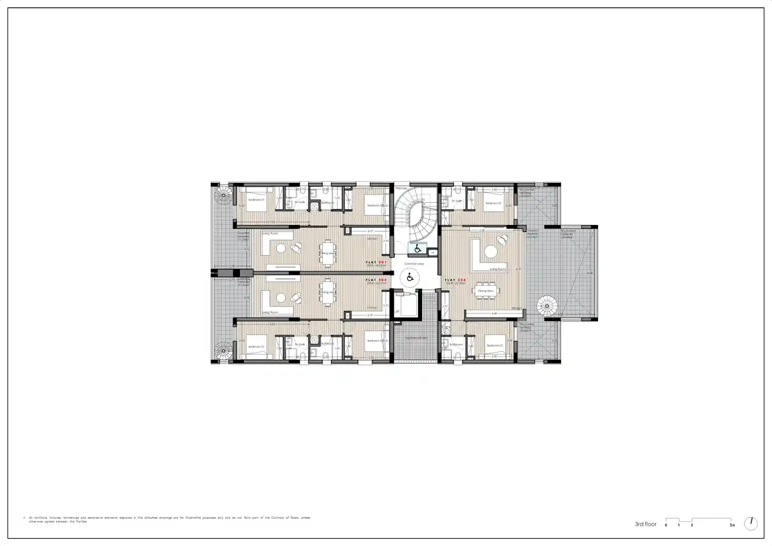[DELOMA] Residences Agios Athanasios Off Plan նախագծի հատակագիծ 4