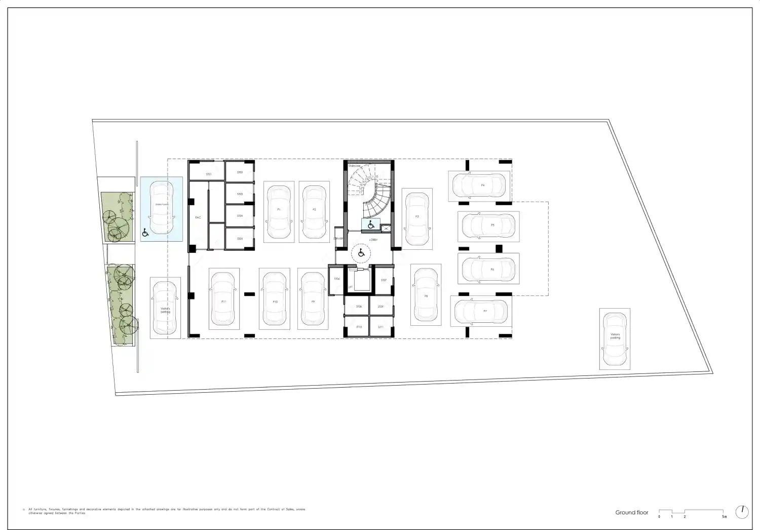[DELOMA] Residences Agios Athanasios Off Plan նախագծի հատակագիծ 1