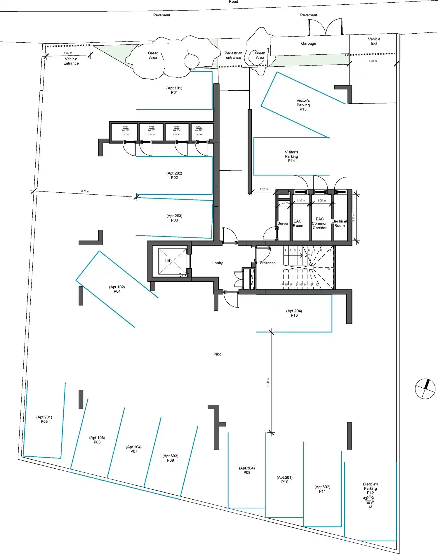 Планировка проекта [ACHILLEAS] Mesa Geitonia Off Plan 1