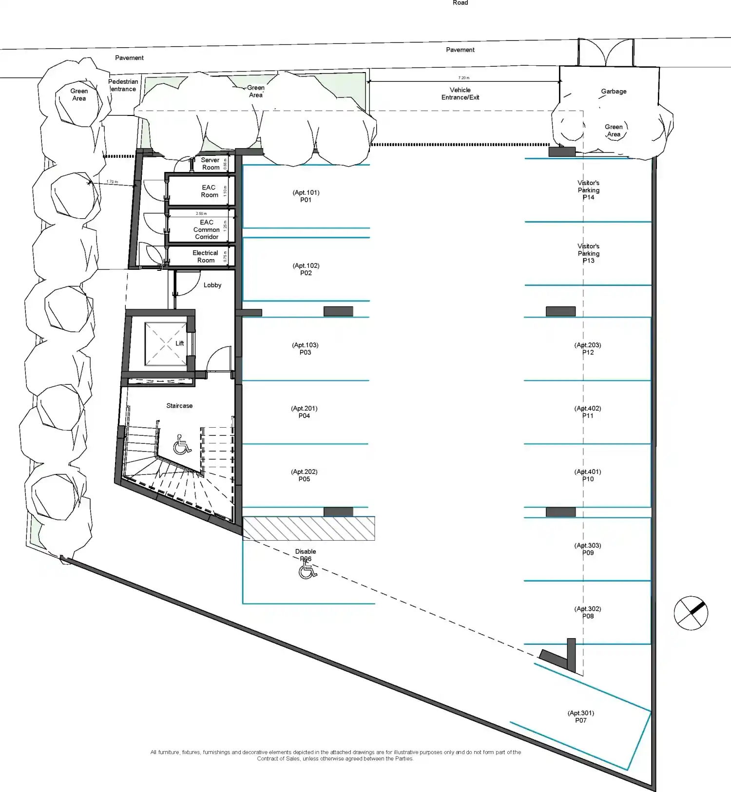 Rzut projektu [SOLEA] Residences Katholiki Off Plan 1