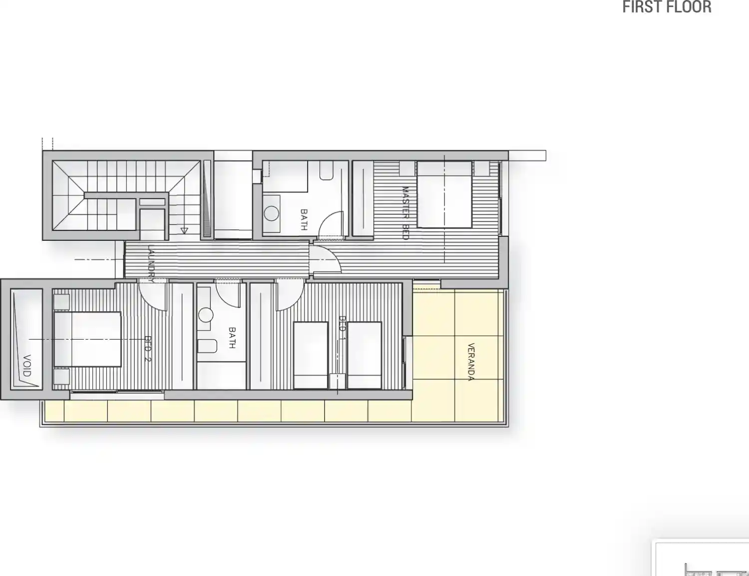 Rzut projektu Sea Blanc Residences 5