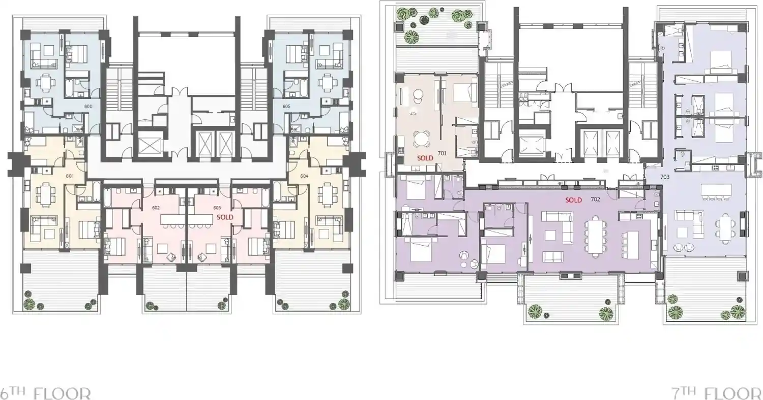 Dream Tower floor plan 13