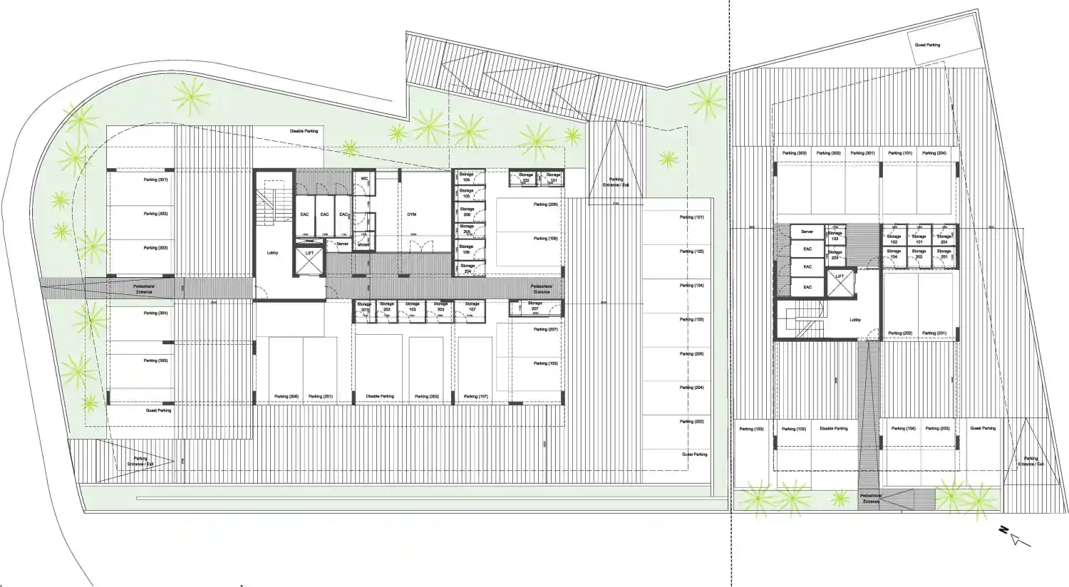 Rzut projektu [NAYA] Residences Agios Athanasios Off Plan 1