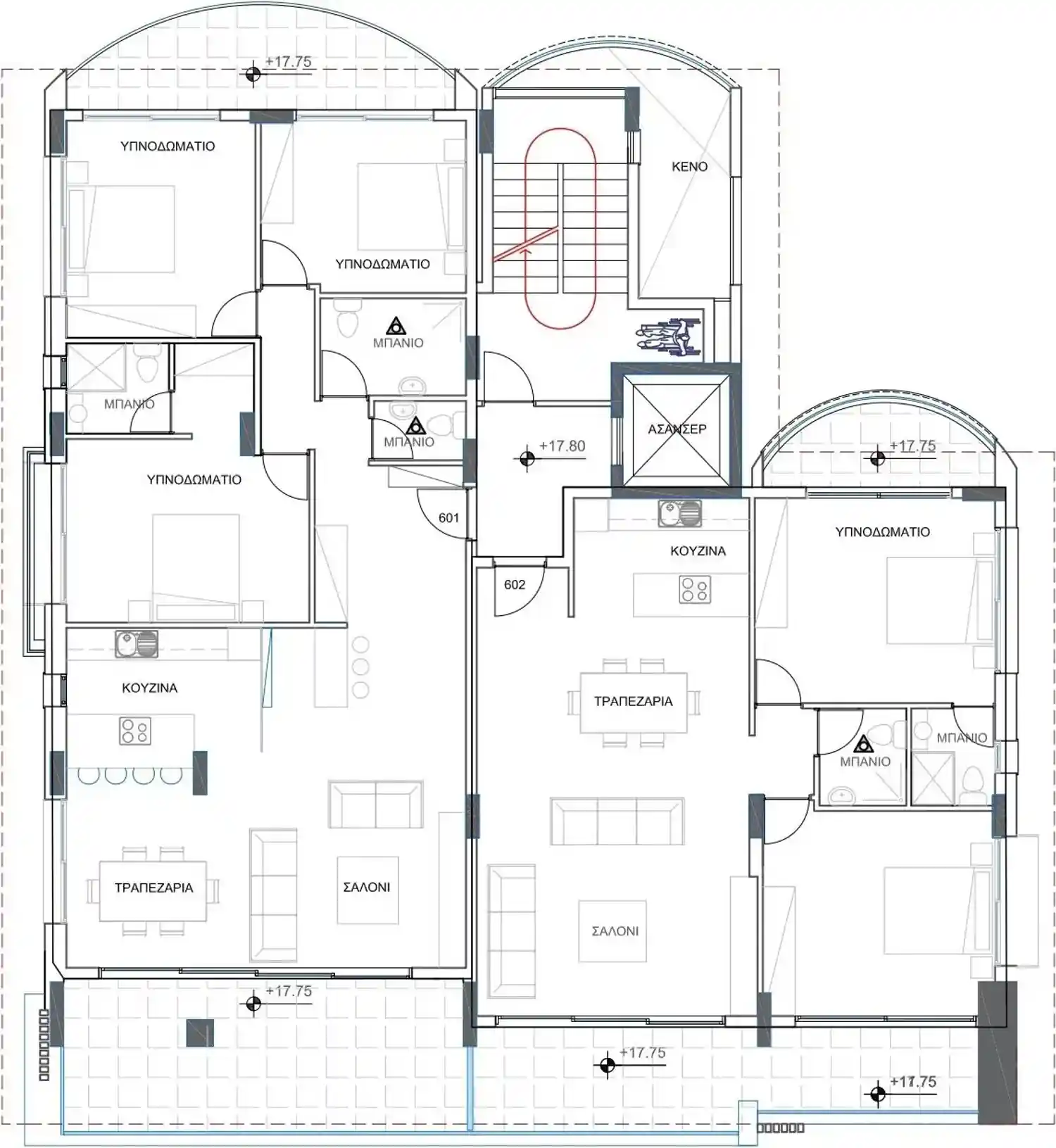 Rzut projektu ELEMENTS Residences 3