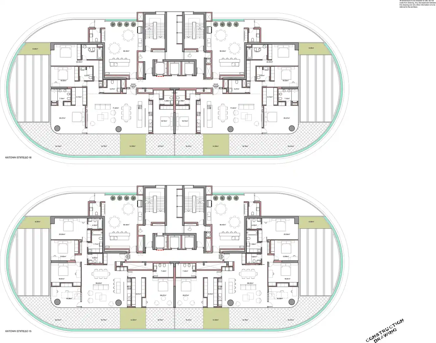 Rzut projektu Westminster Residences 14