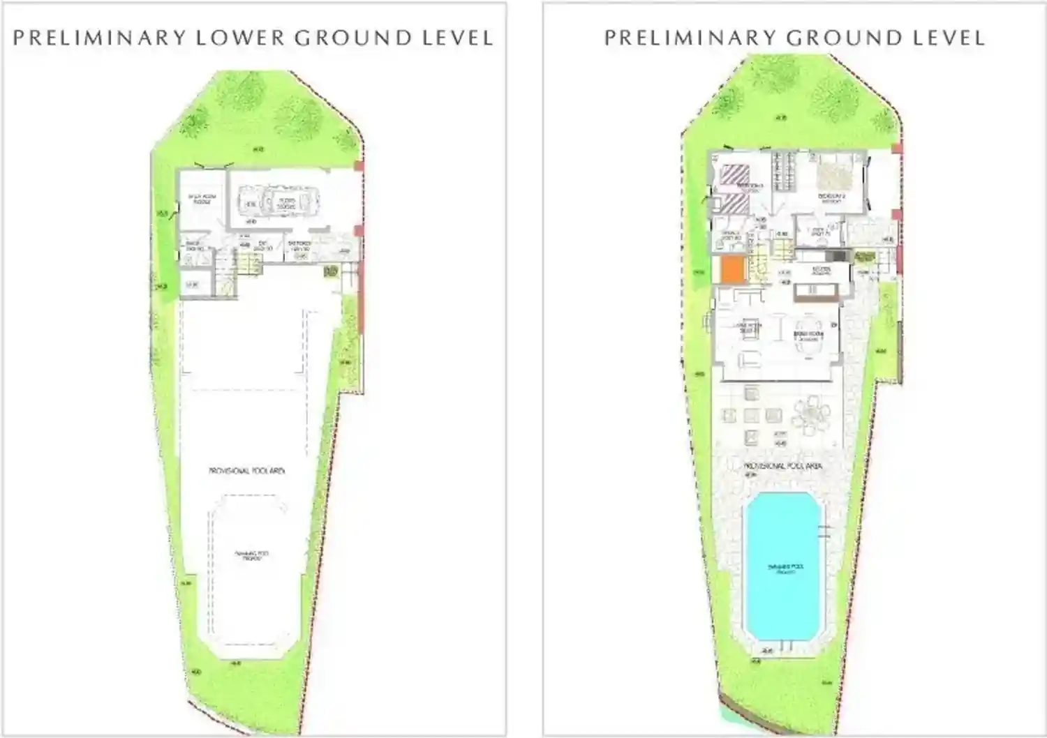 Rzut projektu Argaka Beach Villas 2