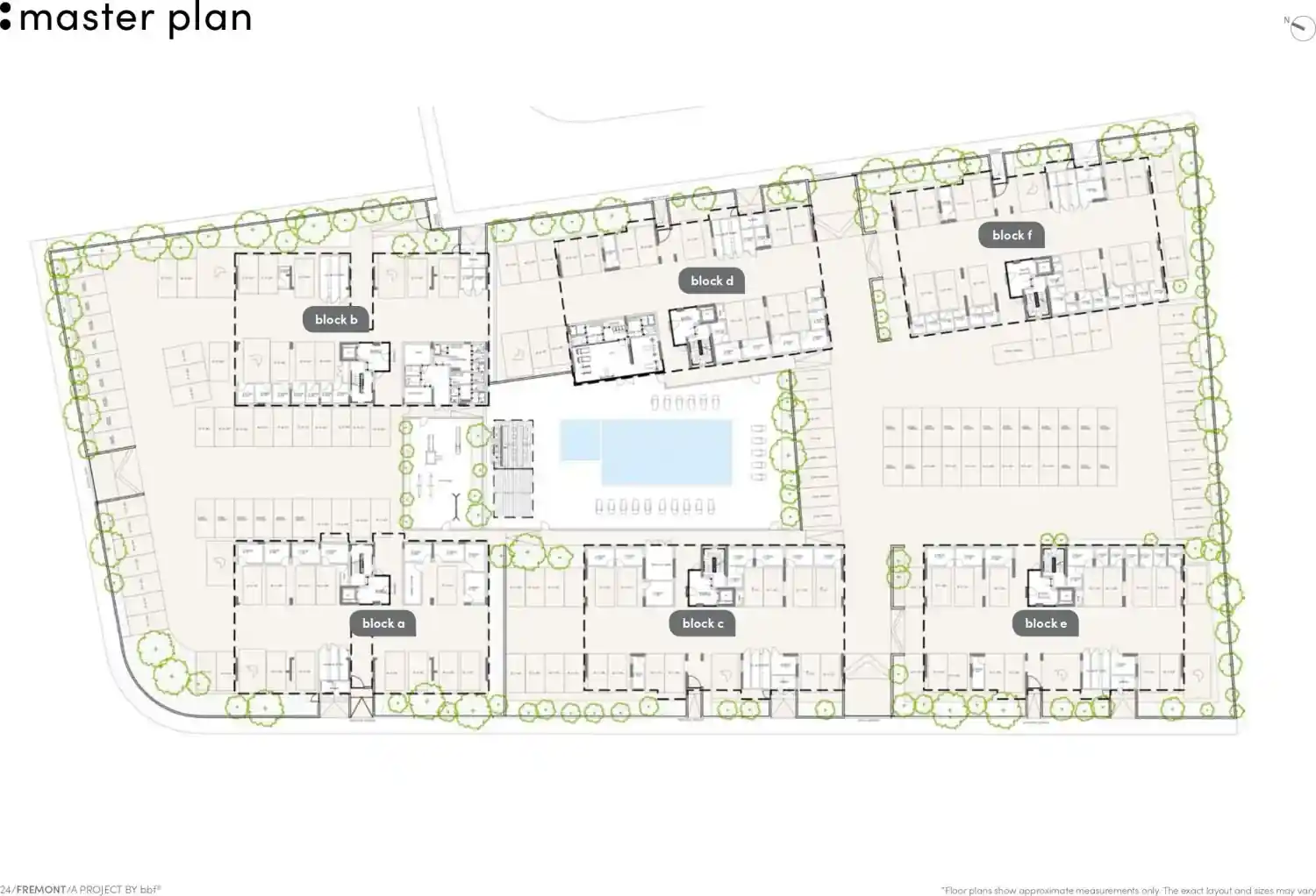 Rzut projektu Fremont park 29