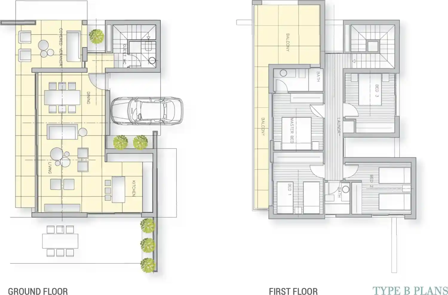Rzut projektu Sea Blanc Residences 3