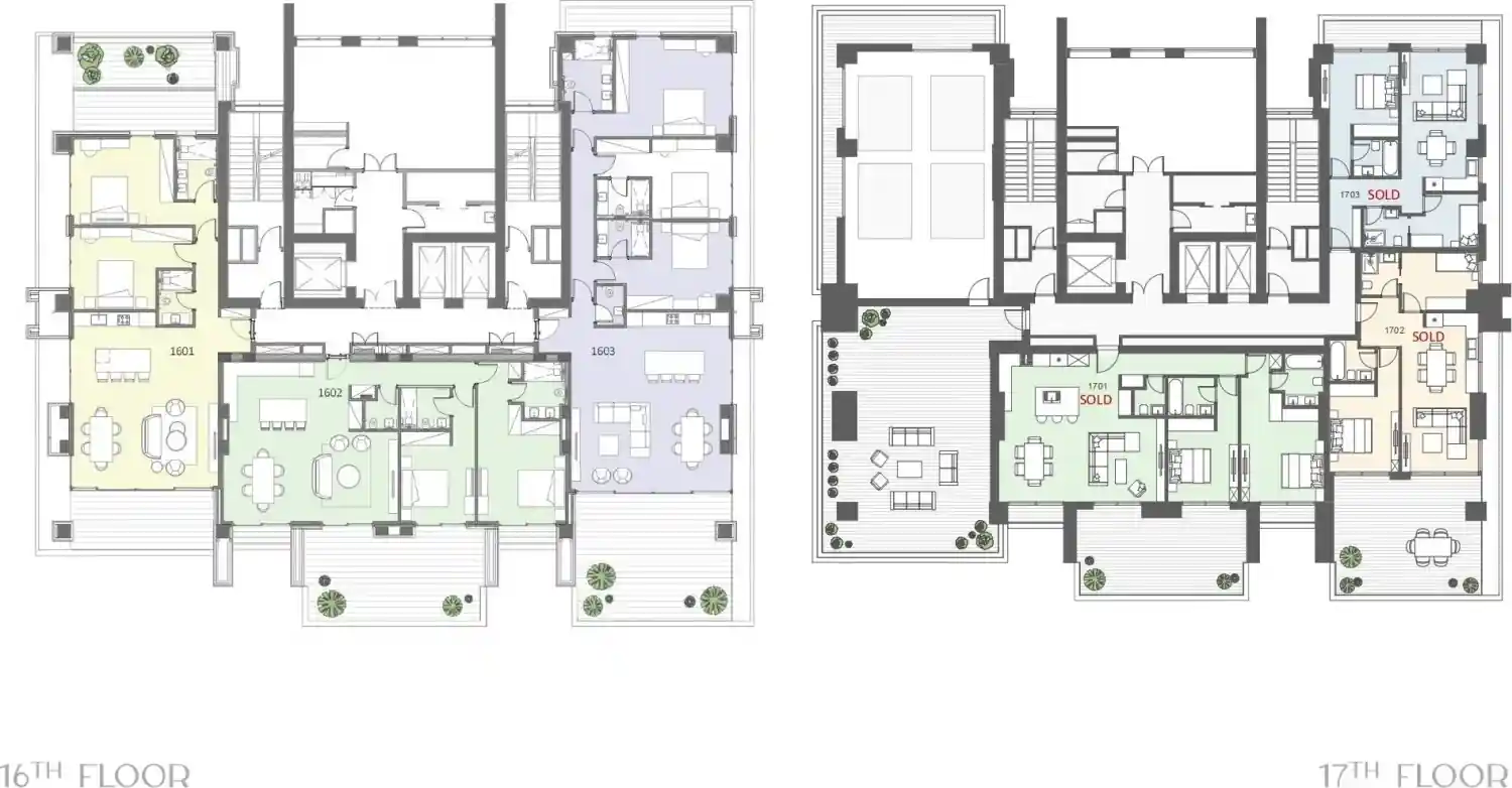 Dream Tower floor plan 12