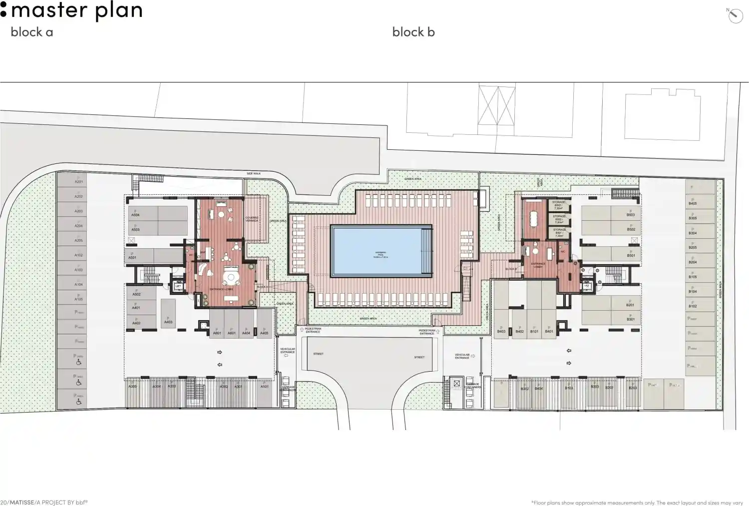 Κάτοψη του έργου Matisse Residence  13