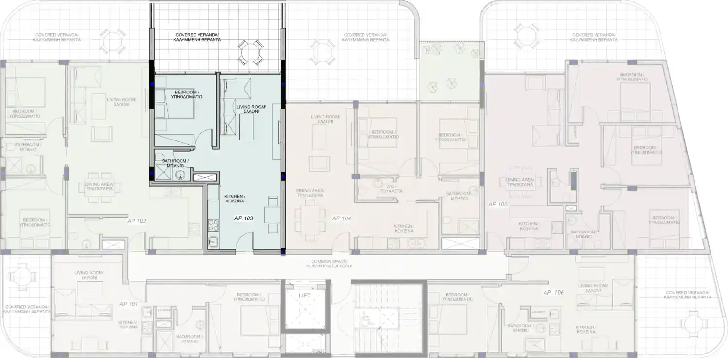 Планування проєкту Homer Residences 15