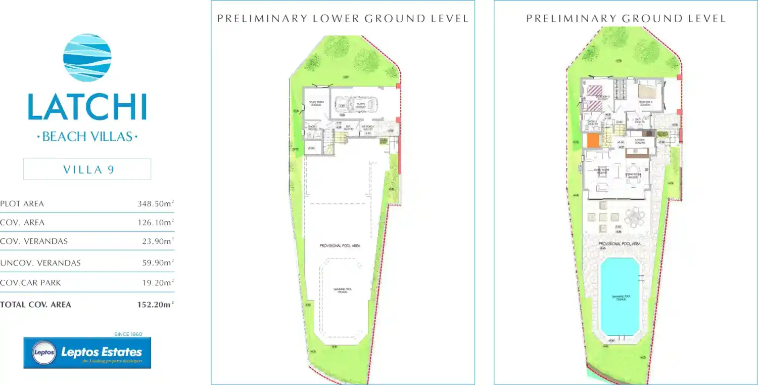 Latchi Beach Villas floor plan 5