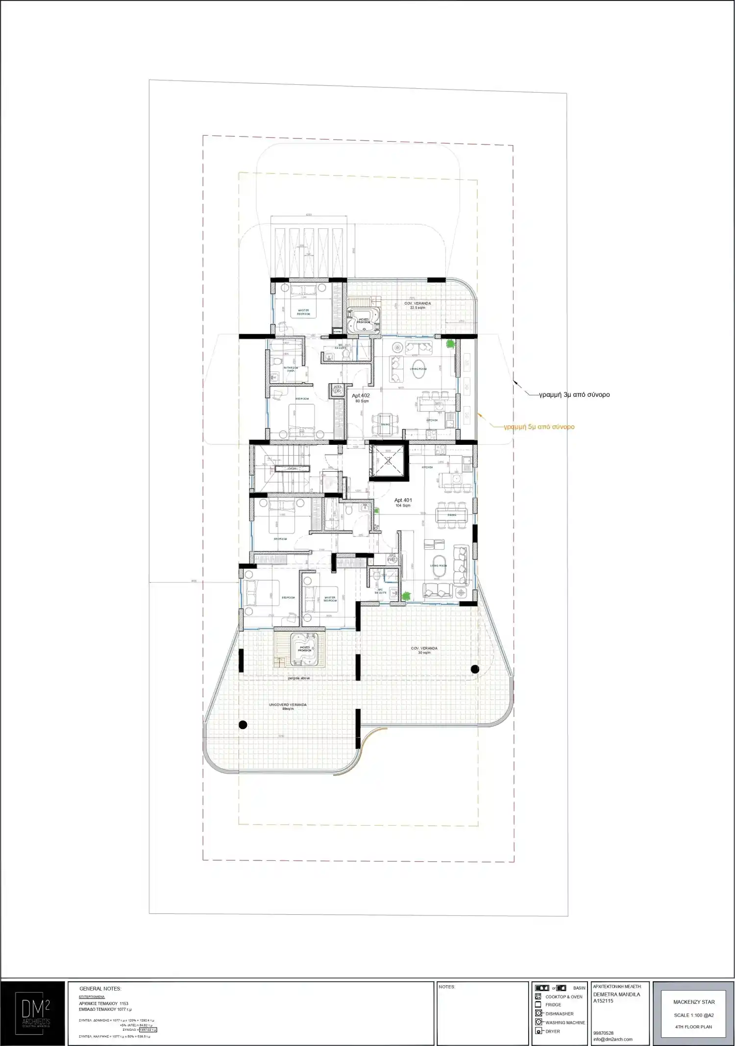 Rzut projektu Mackenzy Star Residences 5