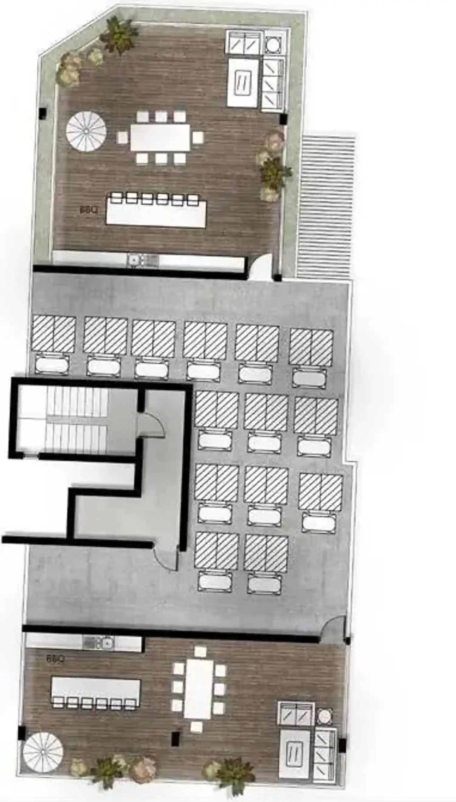 Rzut projektu Oasis Verde 2