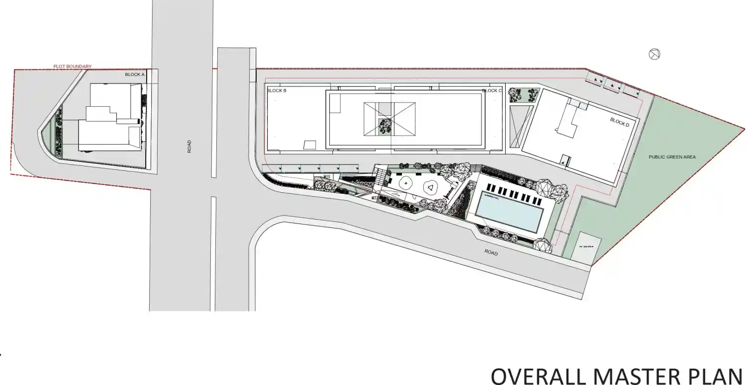 Rzut projektu Seven Residences 1