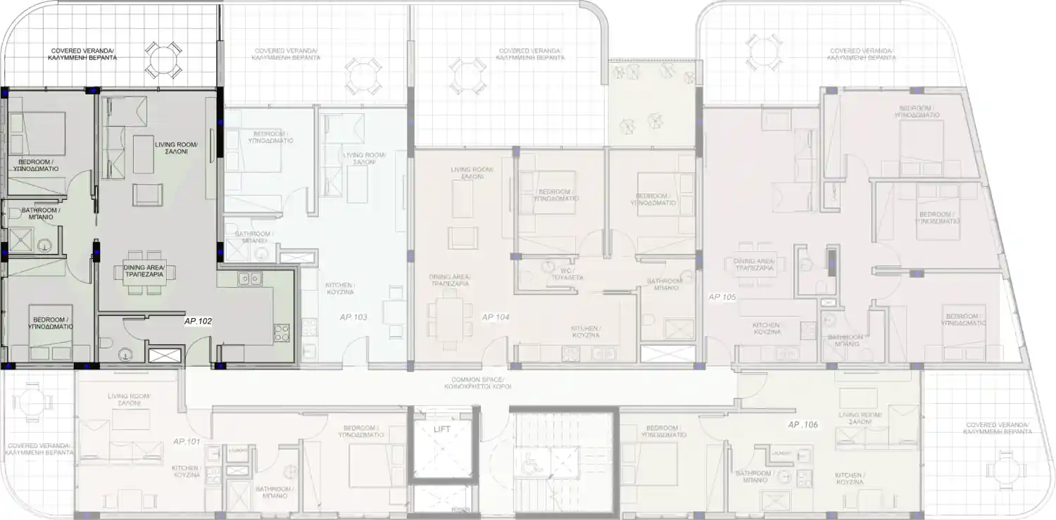 Планування проєкту Homer Residences 16