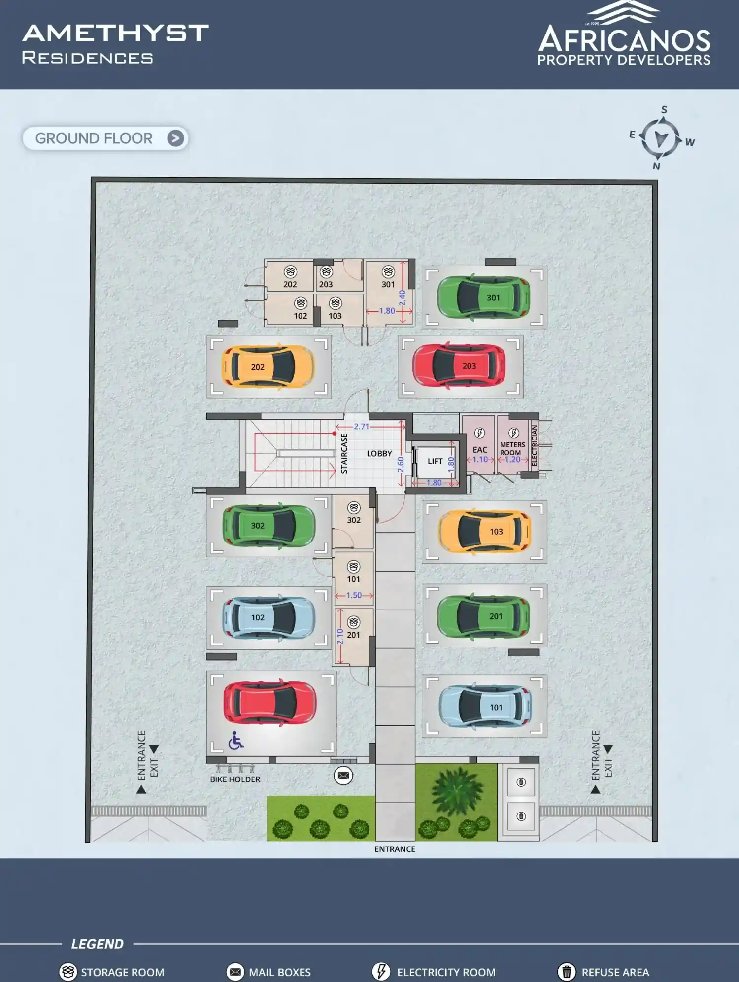 Amethyst Residences floor plan 1