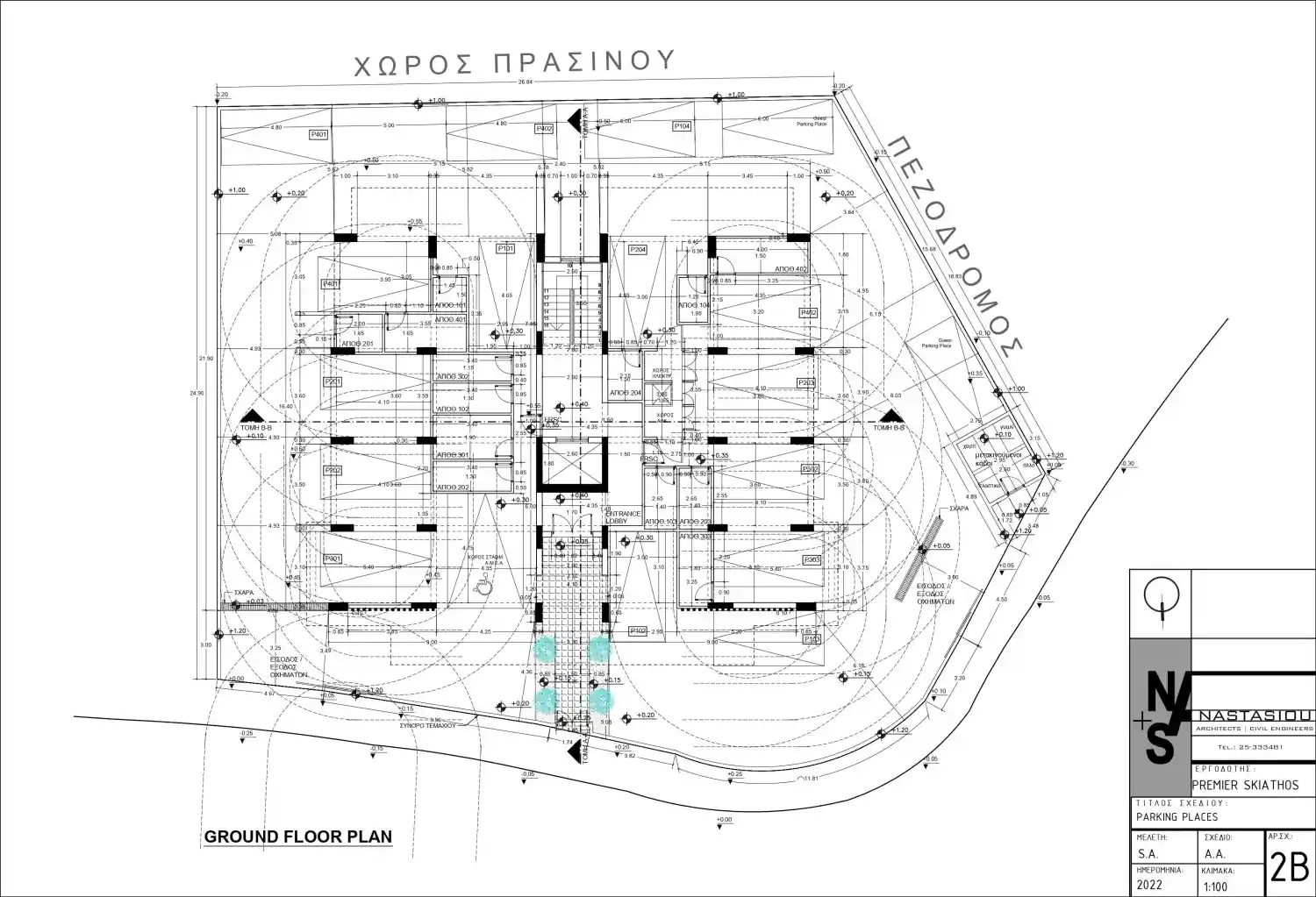Rzut projektu Skiathos Boutique Residence  13