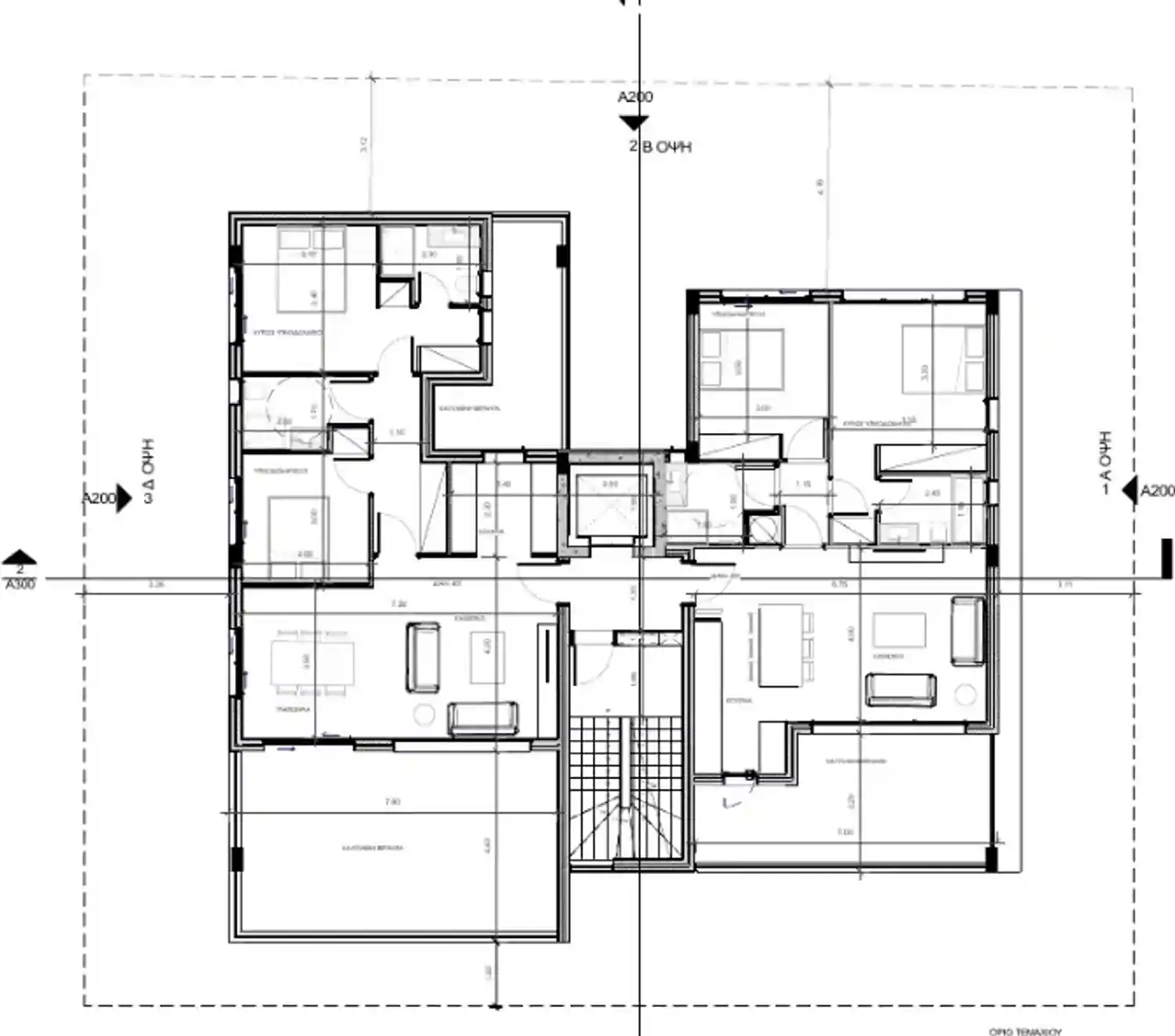 Κάτοψη του έργου Voulgari Residences 1