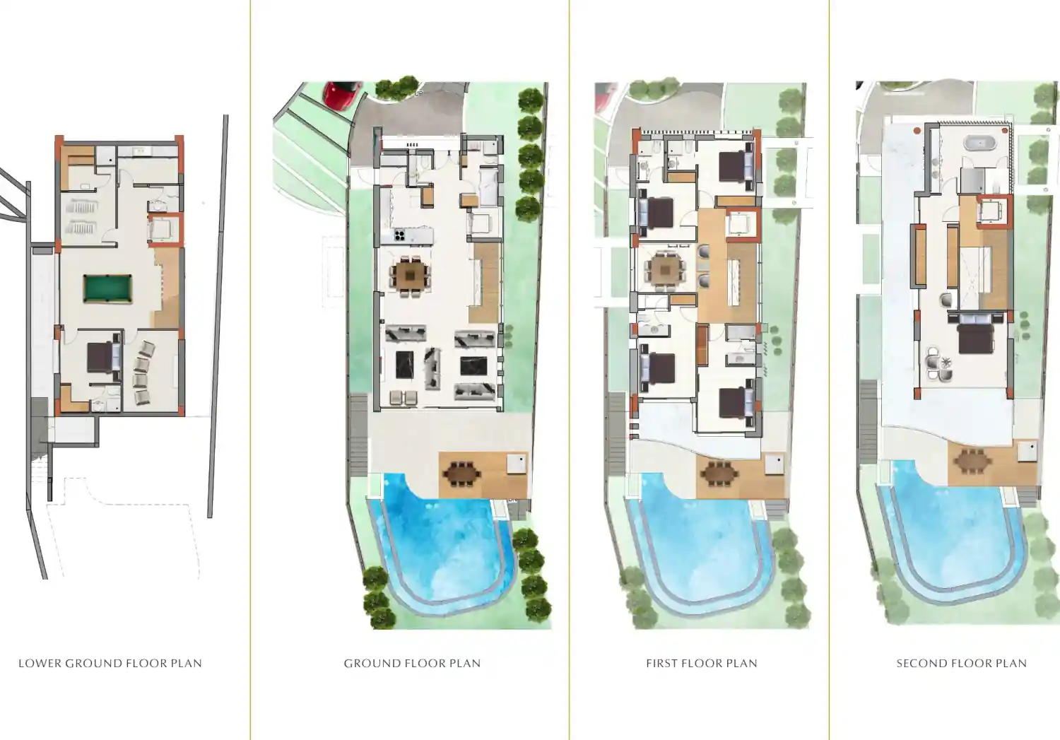 Armonia Beach Villas floor plan 4